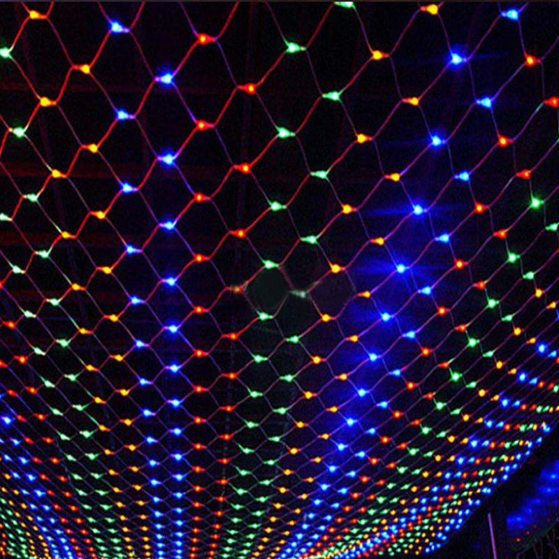 Гирлянда новогодняя сетка 240 Led 2х2 м 2 упак. (7031)