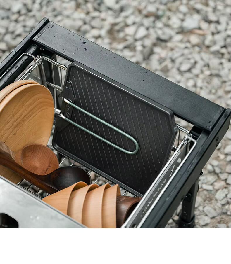 Сковорода для гриля Naturehike с антипригарным покрытием Black (83672) - фото 10 Сковорода для гриля Naturehike с антипригарным покрытием Black (83672) - фото 10