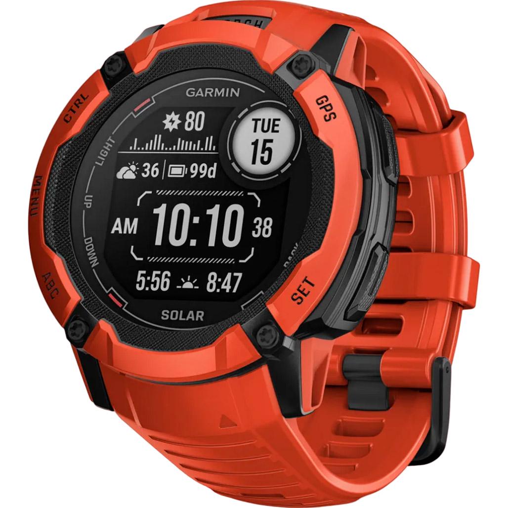 Смарт-годинник Garmin Instinct 2X Solar Flame Red (010-02805-11) Смарт-годинник Garmin Instinct 2X Solar Flame Red (010-02805-11)