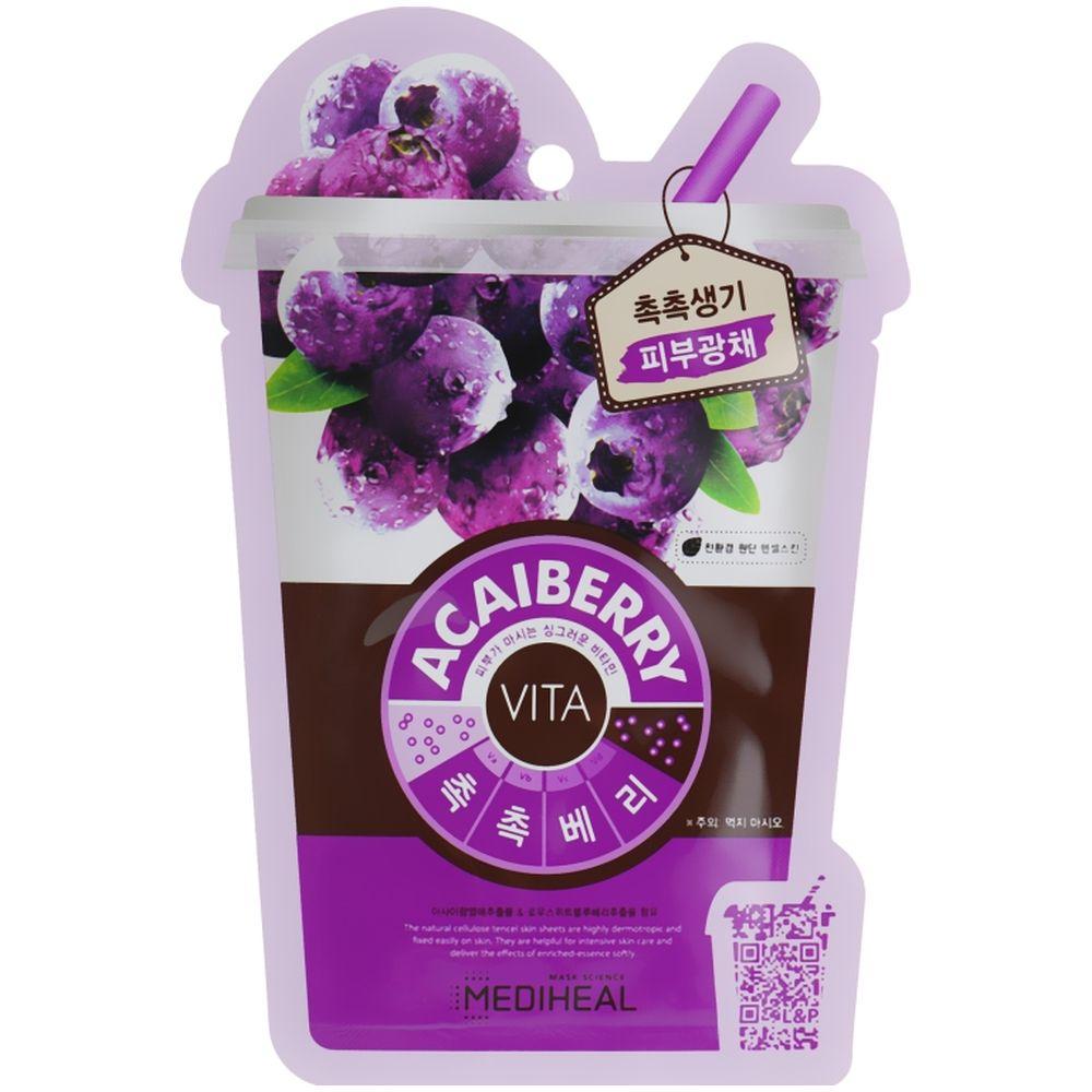 Маска для лица Mediheal Acaiberry Vita Mask Ягоды асаи 25 мл (8809615055717)