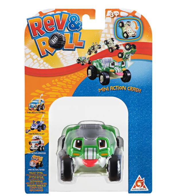 Дитяча ігрова фігурка Rev&Roll Mini Краш (EU881140) - фото 4