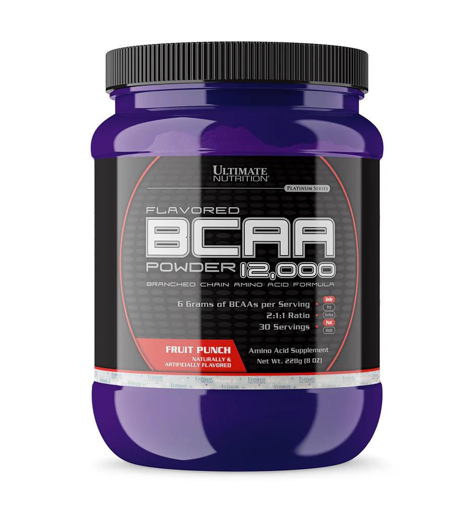Аминокислоты Ultimate nutrition BCAA 12000 Fruit Punch 228 г