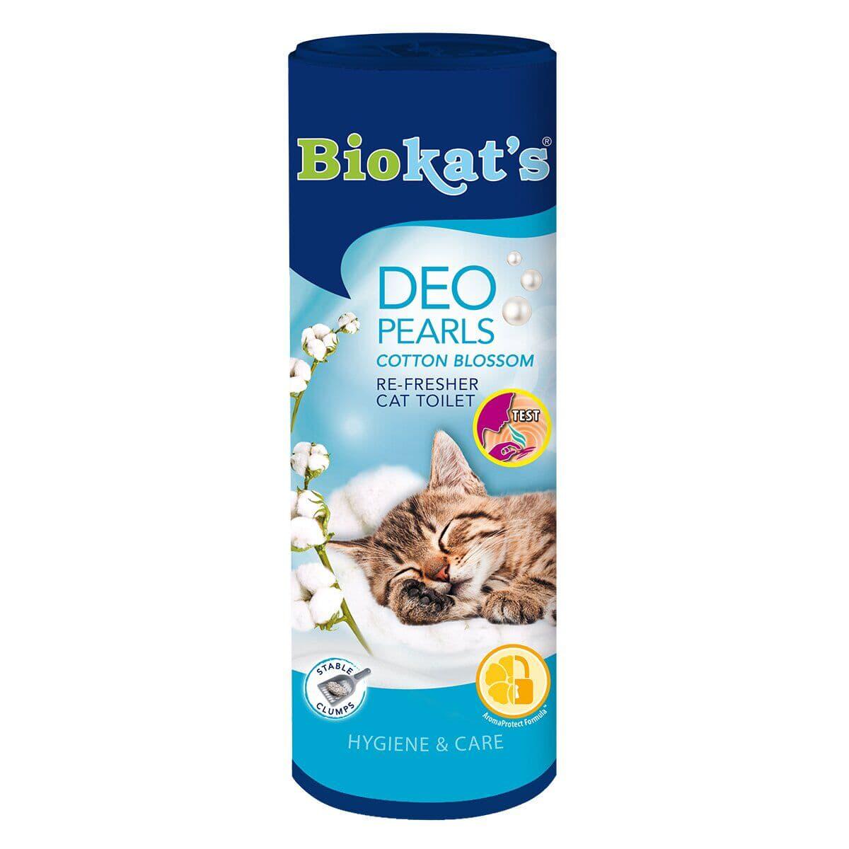 Дезодорант туалета Biokat's DEO Cotton Blossom для котов 700 г порошок (G-605173)