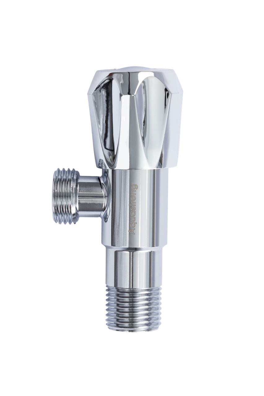 Кран кутовий Aquastrong C3 нержавіюча сталь M1/2хM1/2" (24384836) - фото 2 Кран кутовий Aquastrong C3 нержавіюча сталь M1/2хM1/2" (24384836) - фото 2