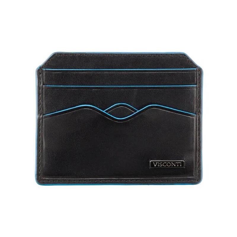 Кредитница-картхолдер Visconti ALP83 Louis Italian Black (36007)