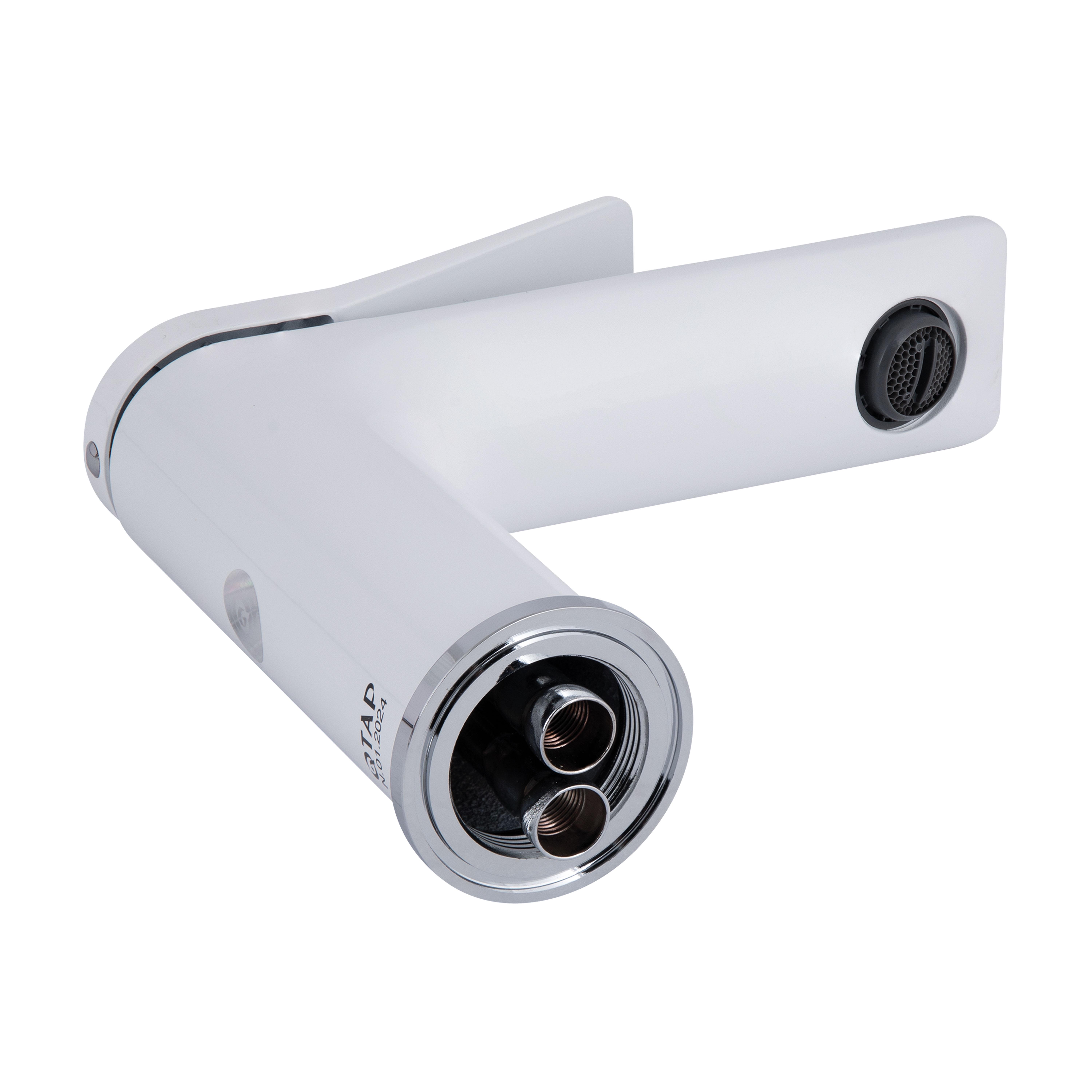 Смеситель для раковины Qtap Presto Chrome/White (QTPRE270CRW45576)