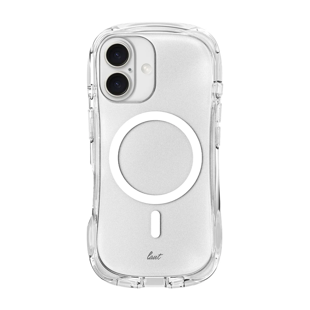 Чехол-накладка Laut POP LUME for iPhone 16 with MagSafe, Crystal (L_IP24A_PL_UC)