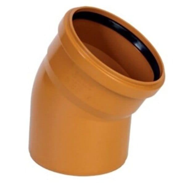 Колено наружной канализации Magnaplast KGB 110 мм 15° (20100)