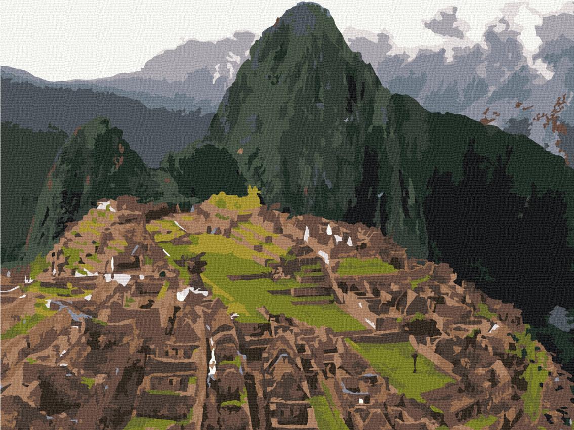 Картина за номерами Brushme Мачу-Пікчу 30x40 см (RBS51593) Картина за номерами Brushme Мачу-Пікчу 30x40 см (RBS51593)