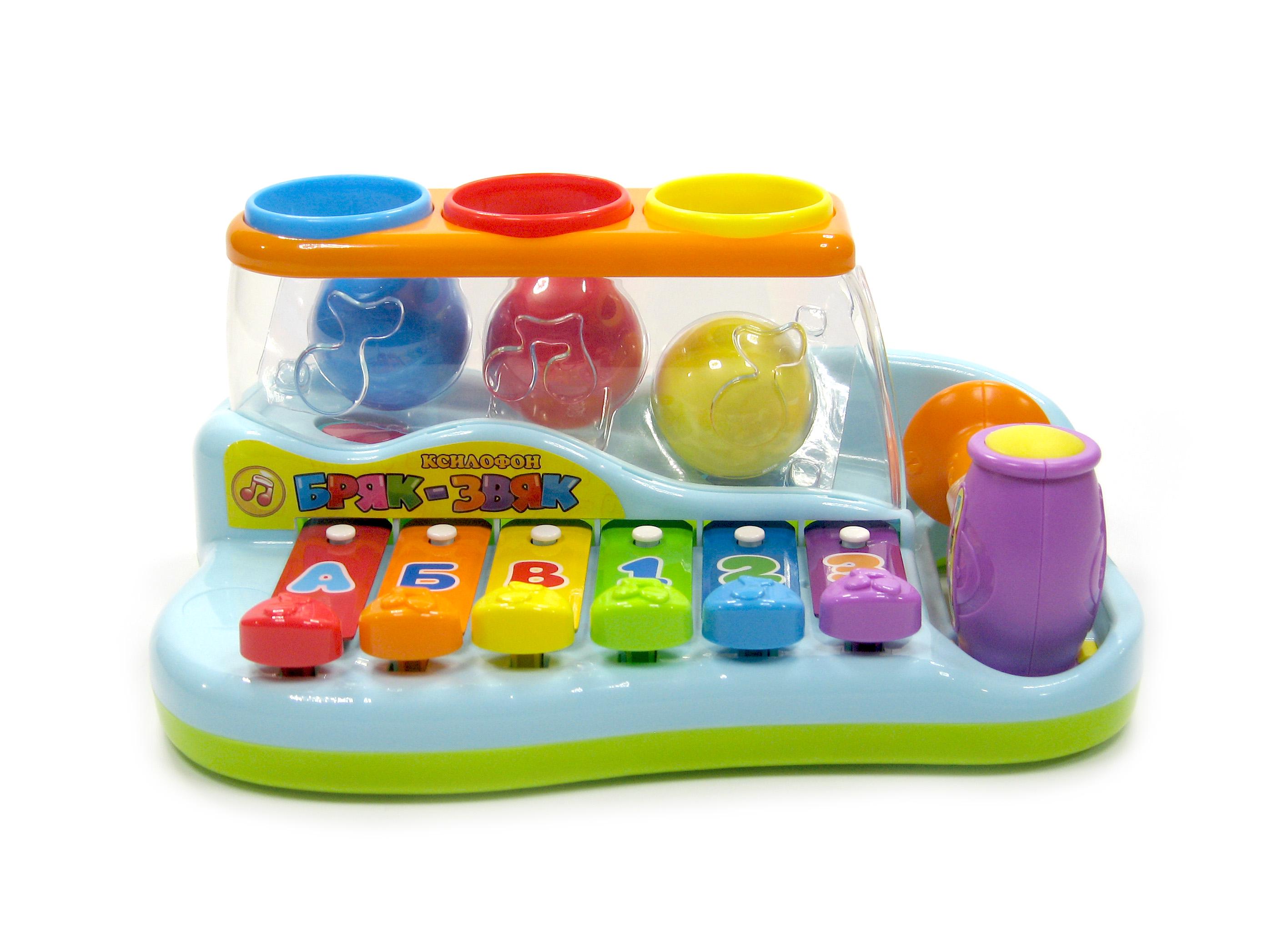 Ксилофон для малюків з кульками і молотком (9199)