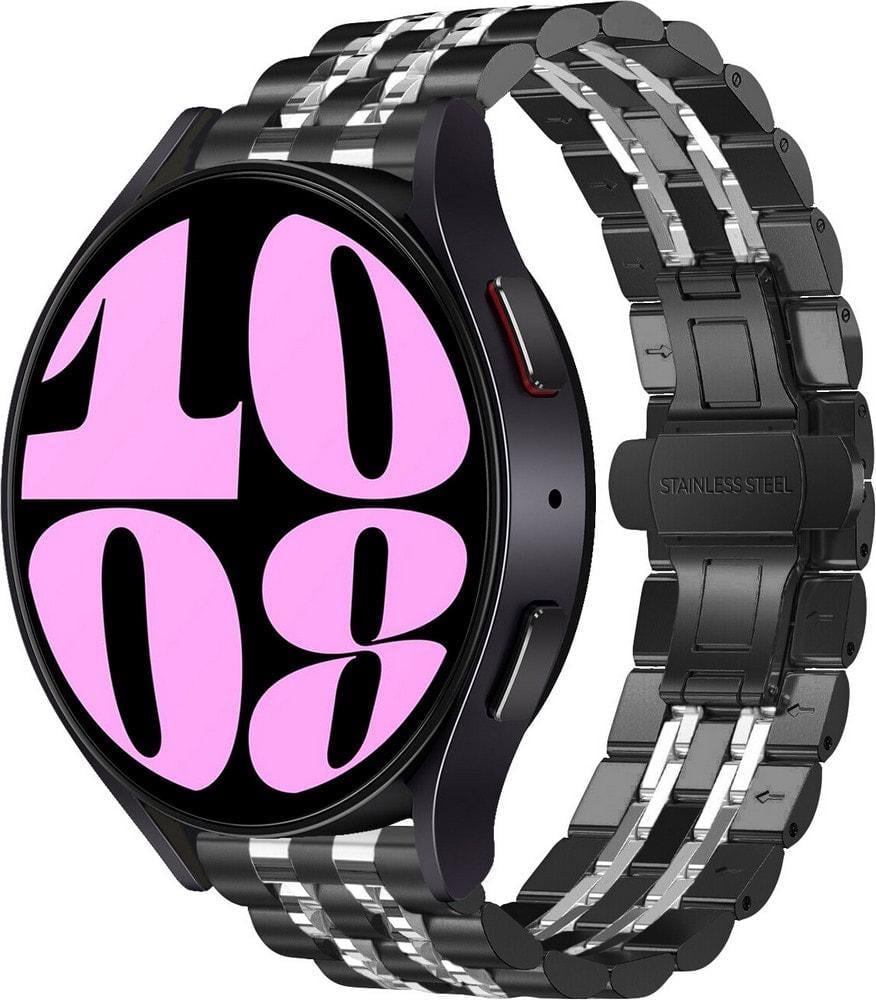 Браслет металлический Spinye Line для Galaxy Watch 6 40 мм Black Silver (37548-03) Браслет металлический Spinye Line для Galaxy Watch 6 40 мм Black Silver (37548-03)