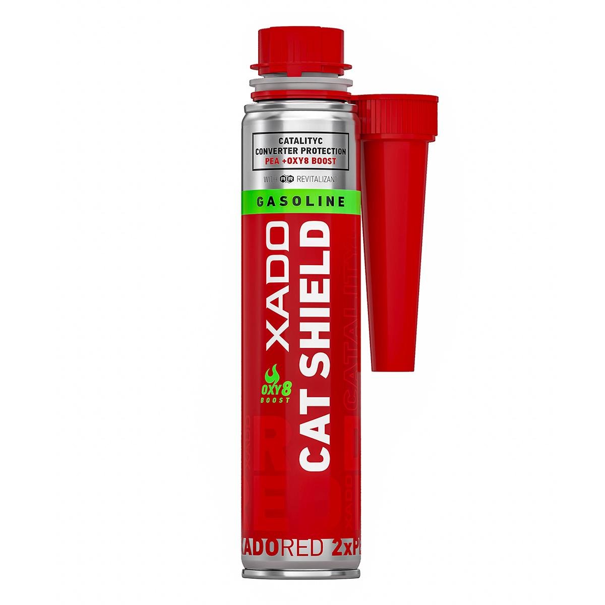 Защита катализатора XADO RED CAT SHIELD (бензин) 250 мл