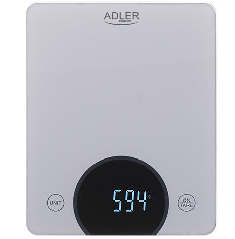 Ваги кухонні електронні Adler AD 3173 Silver (501812)