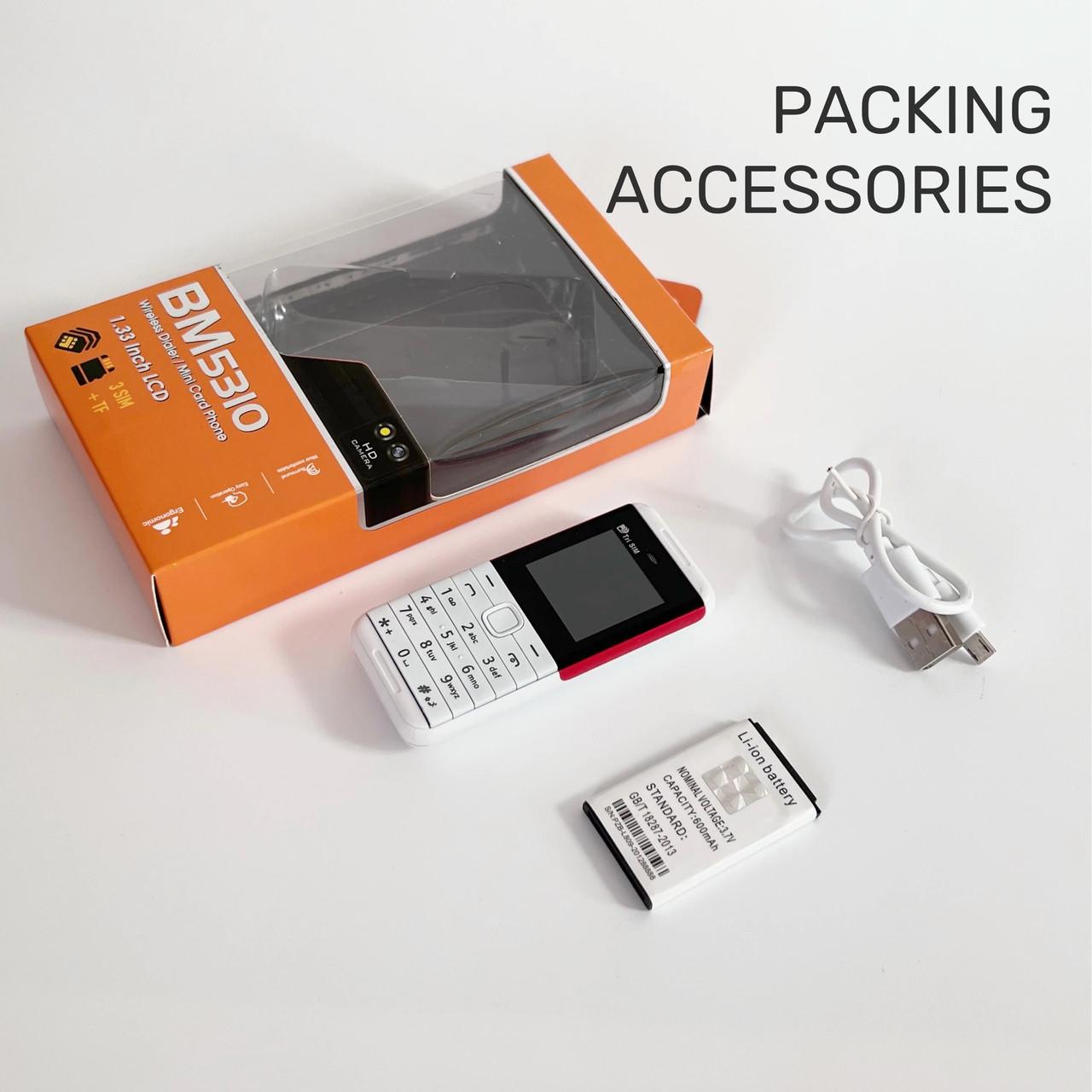 Мобільний телефон Aiek BM5310 3sim міні Чорно-зелений (2163830359) - фото 7 Мобільний телефон Aiek BM5310 3sim міні Чорно-зелений (2163830359) - фото 7