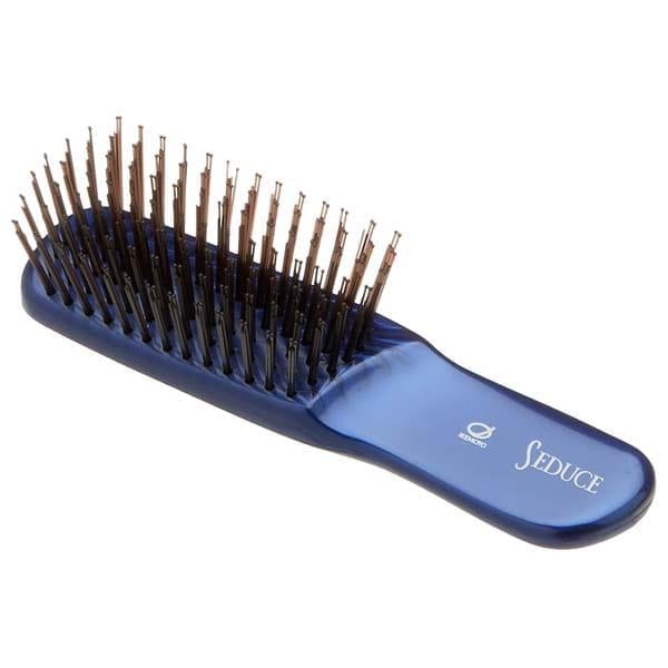 Расческа массажная мини IKEMOTO Seduce Brush SEN- 455 BL Синий - фото 1