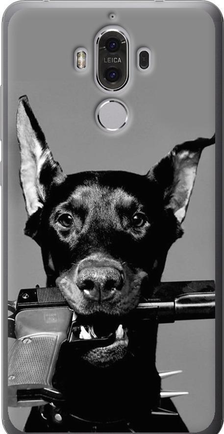 Чехол на Huawei Mate 9 Доберман (2745u-425-42517) Чехол на Huawei Mate 9 Доберман (2745u-425-42517)