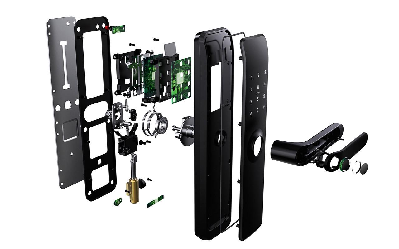 Замок дверний біометричний розумний SEVEN LOCK SL-7767BFW-T (2126282311) - фото 7 Замок дверний біометричний розумний SEVEN LOCK SL-7767BFW-T (2126282311) - фото 7