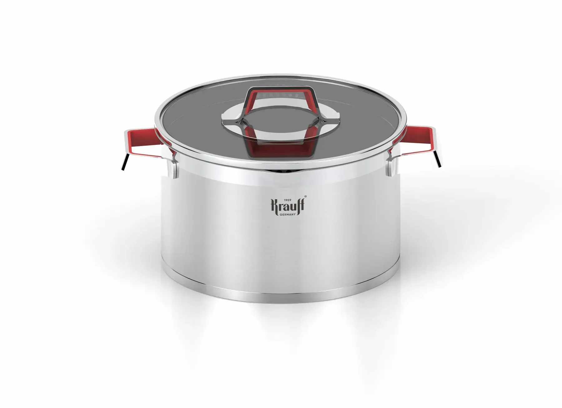 Набор кастрюль Krauff Moderne Rot со сковородой WOK Hamburg 9 пр. (26248946) - фото 11 Набор кастрюль Krauff Moderne Rot со сковородой WOK Hamburg 9 пр. (26248946) - фото 11