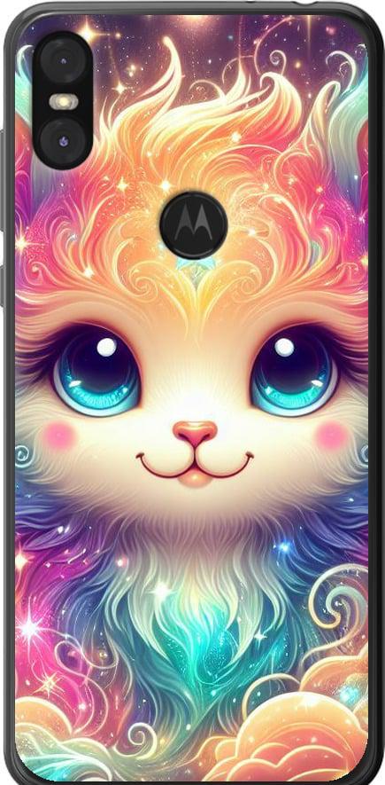 Чехол на Motorola One Сказочный котенок (5813u-1589-42517)