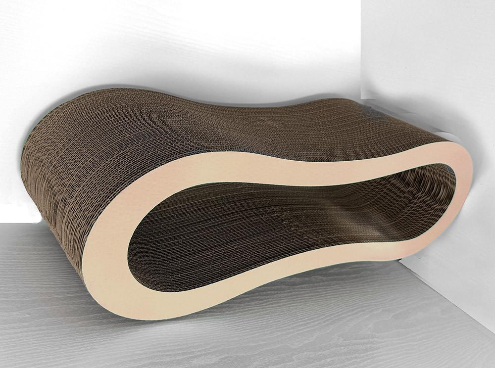 Кігтеточка для кішок з картону CLAW-A3Б 75x22x25 см (2363097464)