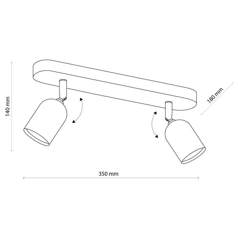 Спот TK Lighting 4780 Top 2 Black (ТК_4780) - фото 6