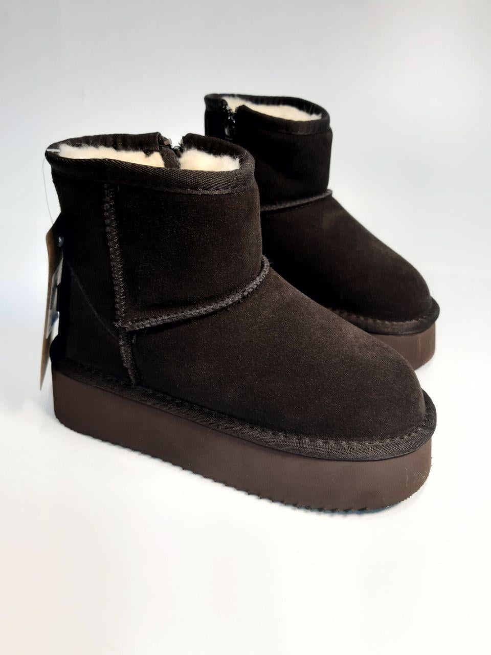 Угги ITTS р. 37 23 см Шоколадный (7825-41)