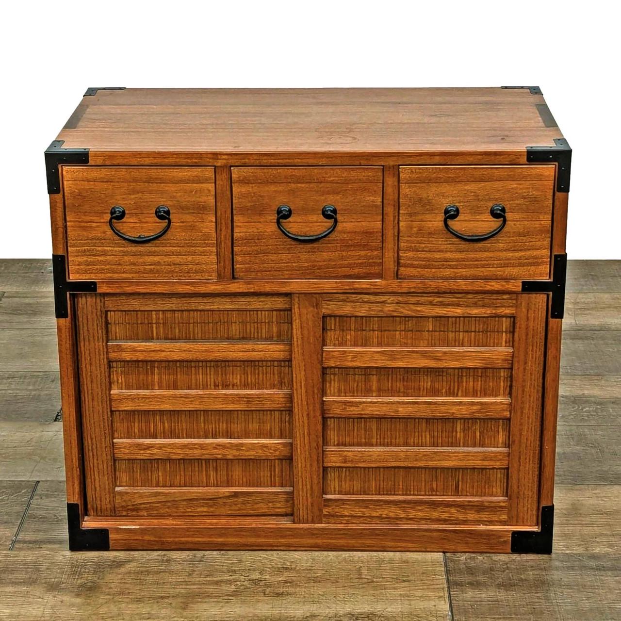 Комод тансу из дерева Бутрис Охра (КТУ-004904) Комод тансу из дерева Бутрис Охра (КТУ-004904)