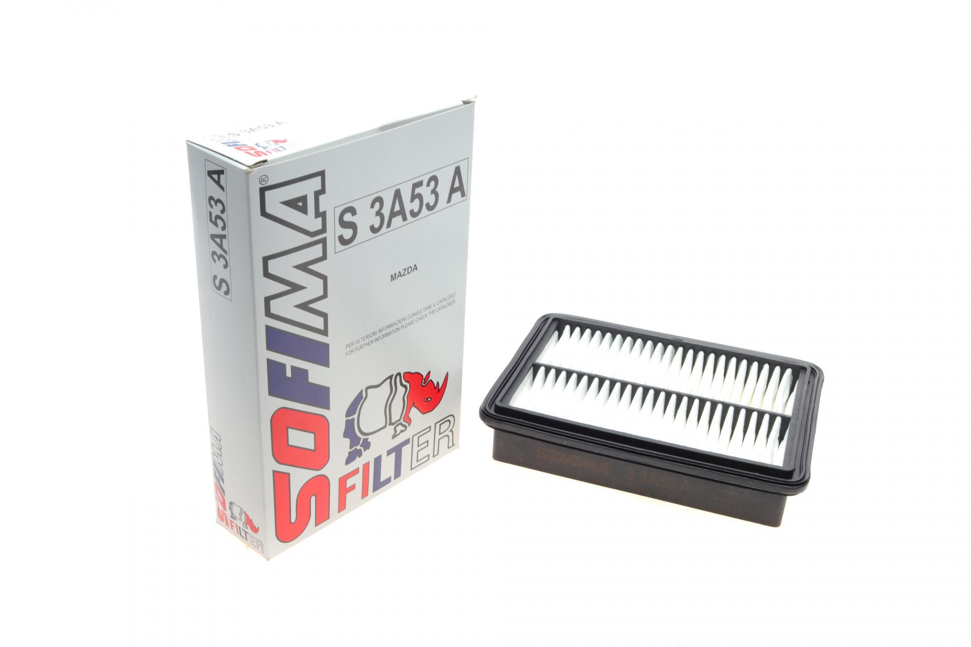 Фільтр повітряний SOFIMA для Mazda 2/3/CX-3 1,5/1,5D 13- (S 3A53 A)