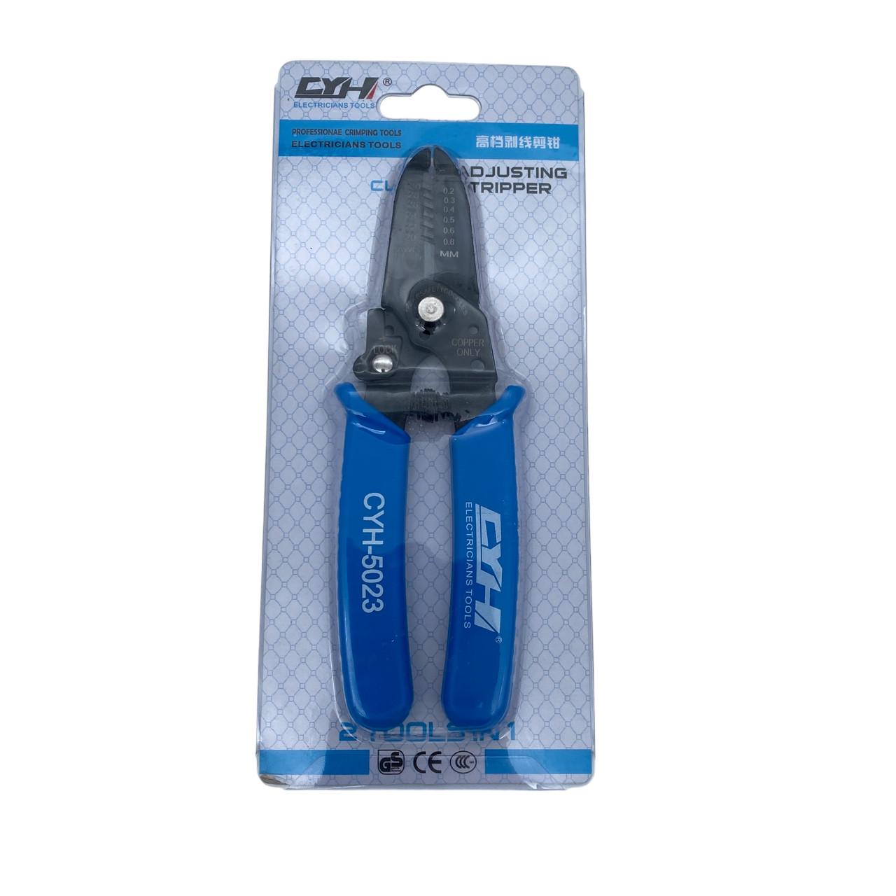 Плоскогубцы для зачистки кабеля AWG 20-30 CYH-5023 0,2-0,8 мм (2201384195) - фото 3