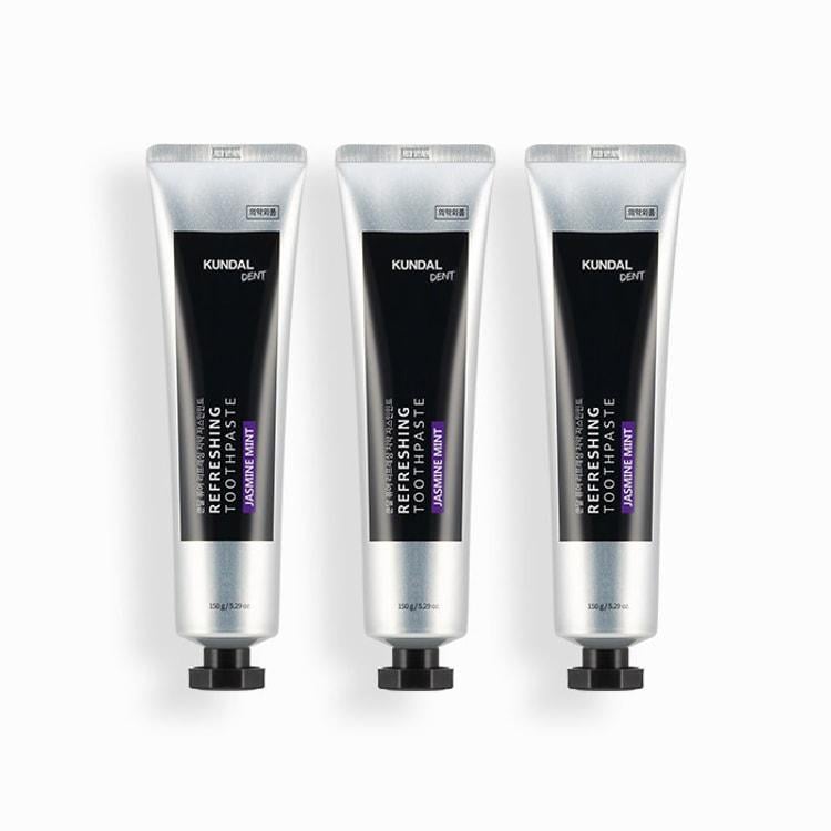 Зубна паста зі смаком жасмину та м'яти Jasmine Mint Toothpaste Kundal 150 г (8809693747448) - фото 2 Зубна паста зі смаком жасмину та м'яти Jasmine Mint Toothpaste Kundal 150 г (8809693747448) - фото 2