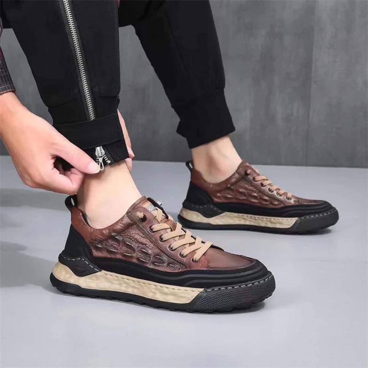 Кеди чоловічі Dundee р. 43 Коричневий (12597507) - фото 8 Кеди чоловічі Dundee р. 43 Коричневий (12597507) - фото 8