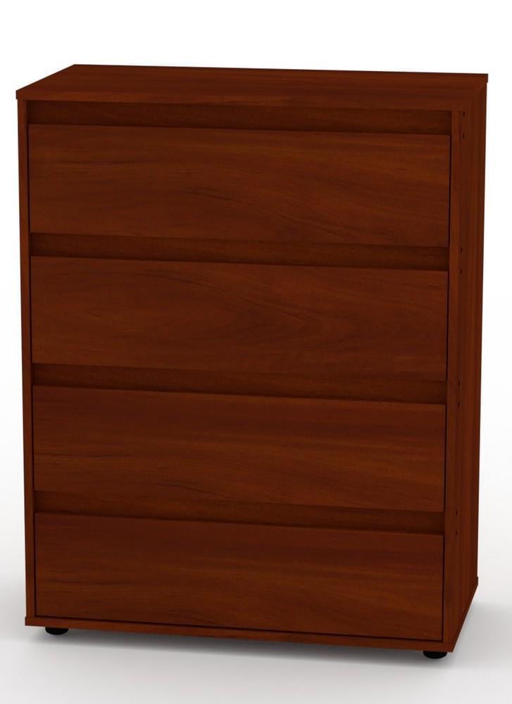 Комод 4 ящика МеблиКо 4 80х42х103 см Яблоня (k-1118-5) - фото 1 Комод 4 ящика МеблиКо 4 80х42х103 см Яблоня (k-1118-5) - фото 1