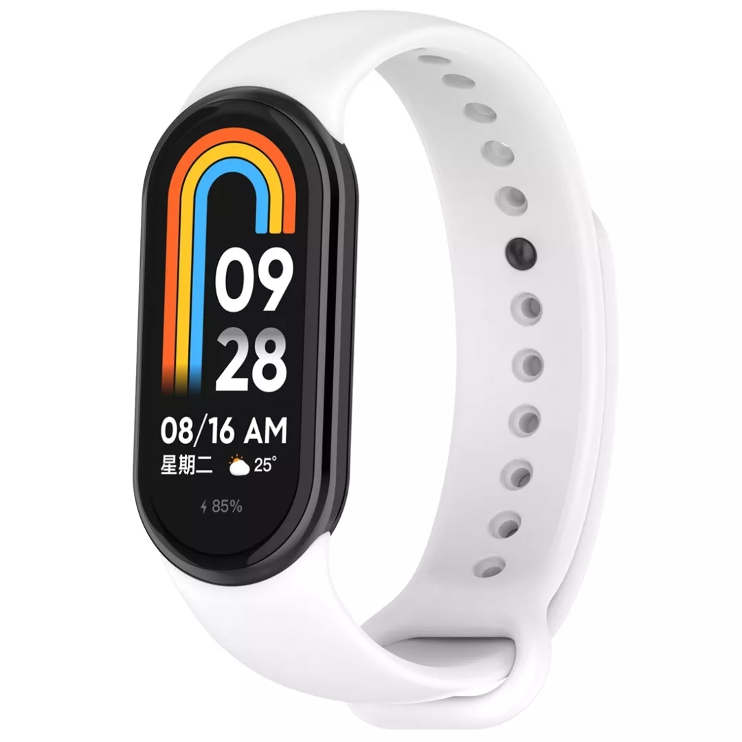 Браслет силіконовий Mi Band 8 Active White (000561235)