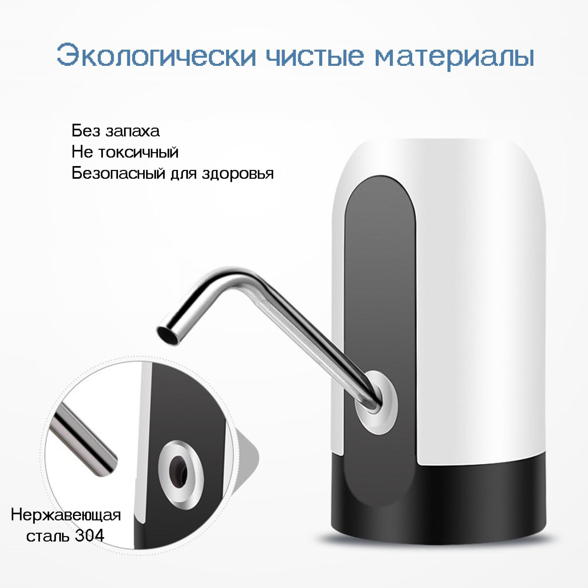 Помпа електрична Automatic Water Dispenser для розливу бутильованої води автоматична (15247) - фото 2