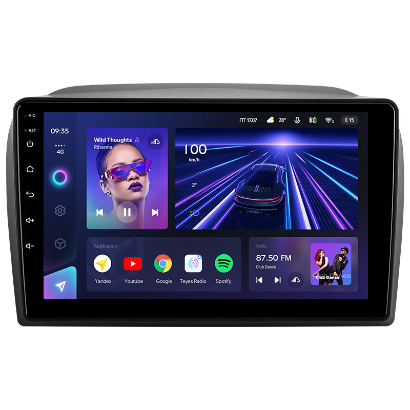 Автомагнитола штатная Teyes CC3 для Fiat Doblo II 2009-2015 Android CC3 6+128G Wi-Fi+4G (1622069452)