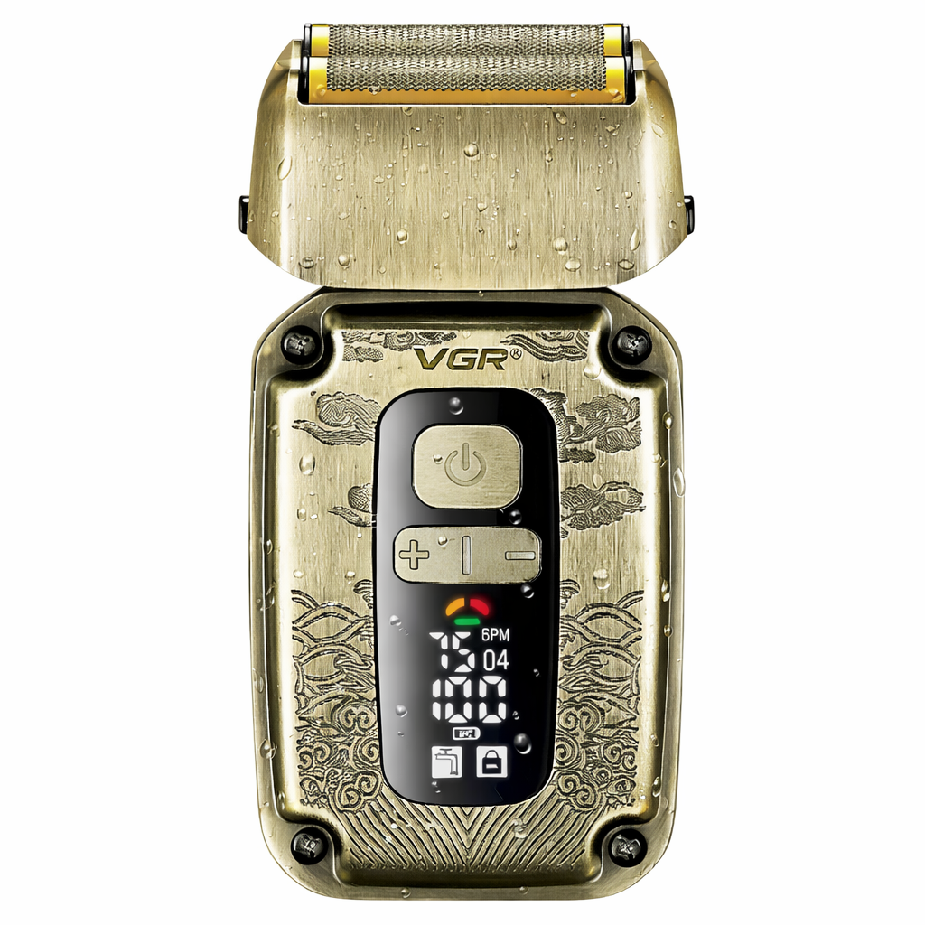 Электробритва шейвер профессиональный VGR V-337 2 сетки 4 скорости 7500 об/мин USB-C Li-Ion 800 mAh (32461858)