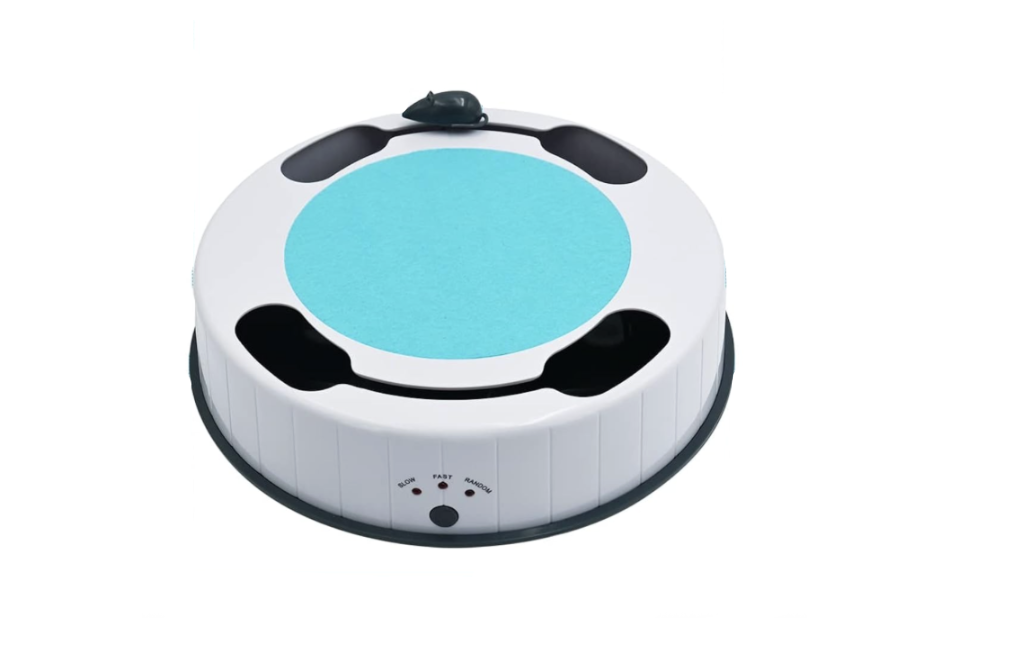 Іграшка інтерактивна для котів миша-торт 22 см