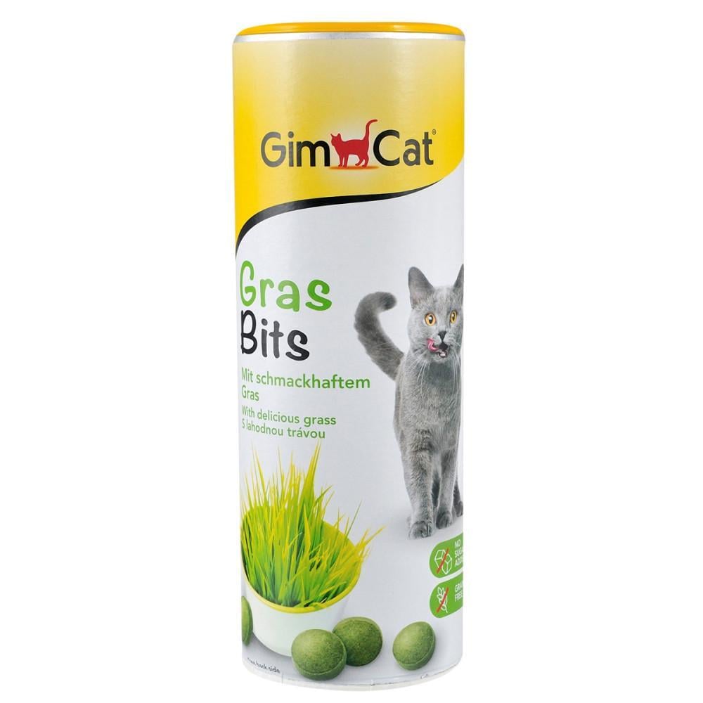Лакомство для кошек GimCat GrasBits таблетки с садовой травой 425 г (2330362503) Лакомство для кошек GimCat GrasBits таблетки с садовой травой 425 г (2330362503)