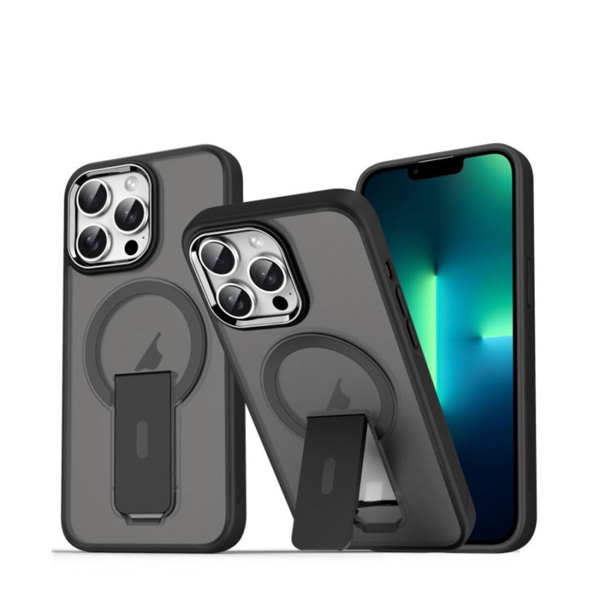 Противоударный чехол с подставкой Cosmic Magnetic Stand for Apple iPhone 13 Pro Max Black