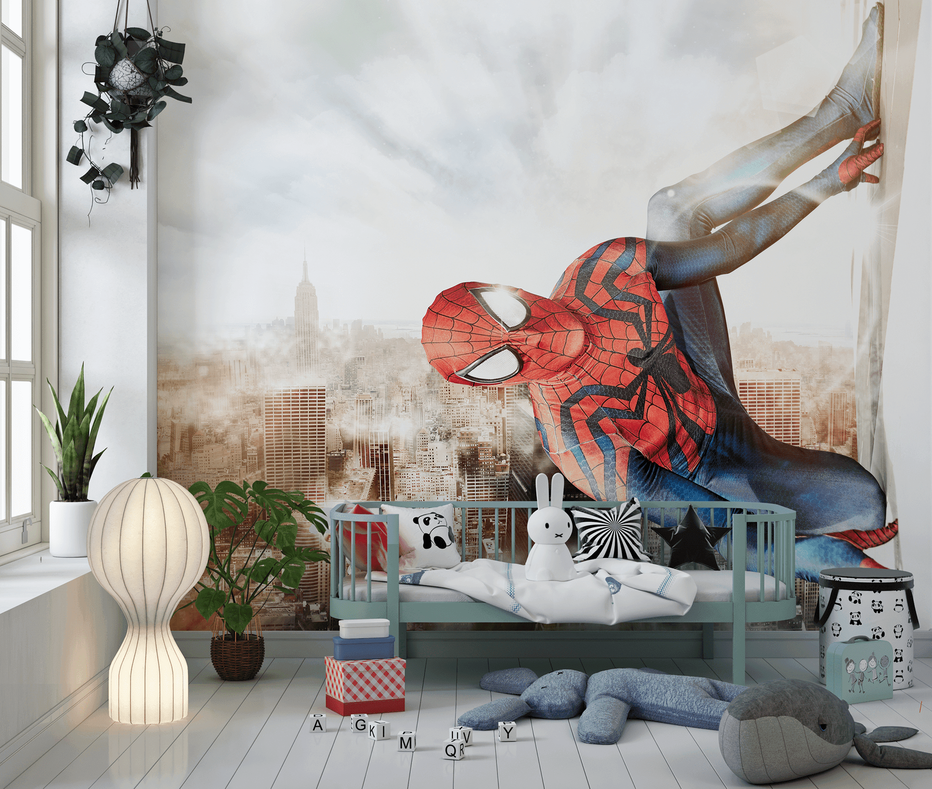 Фотошпалери флізелінові Styleo Print-walls Spider-man 0388 350х270 см (Pw-0388/3)