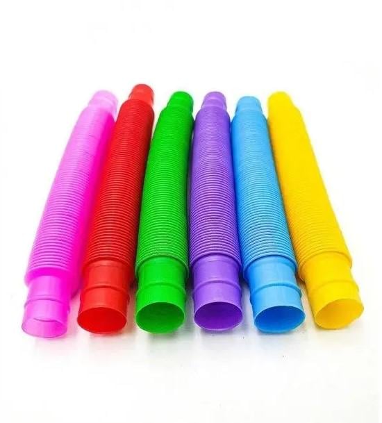 Игрушка развивающая UKC Pop трубки гофрированные 20-75 см 12 шт.