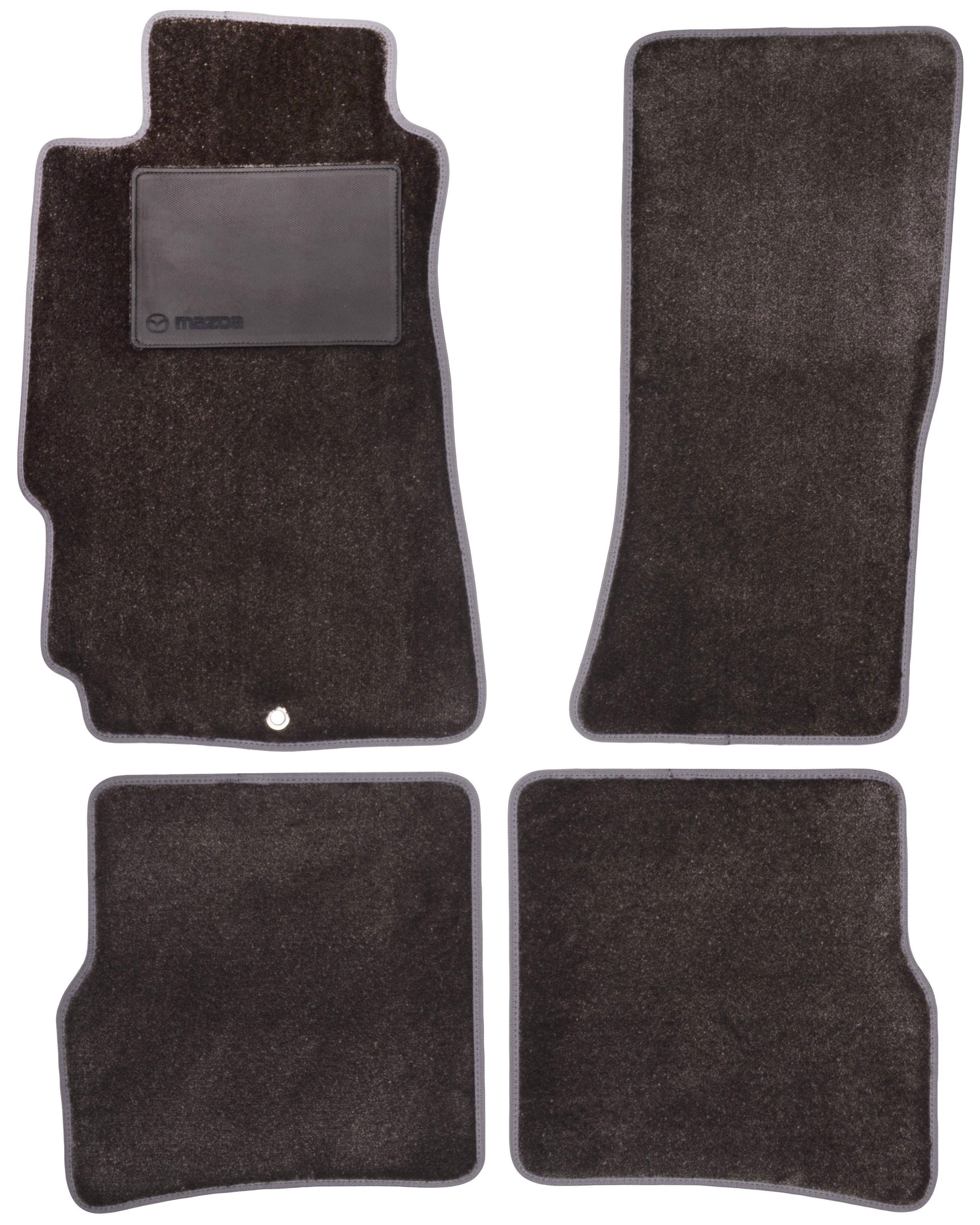 Коврики в салон для Mazda RX-8 '03-08 текстильные Серый  (169485)