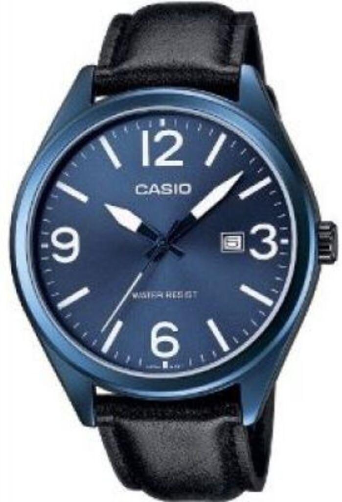 Мужские наручные часы Casio Timeless Collection MTP-1342L-2B со стальным корпусом Синий (3151092513)