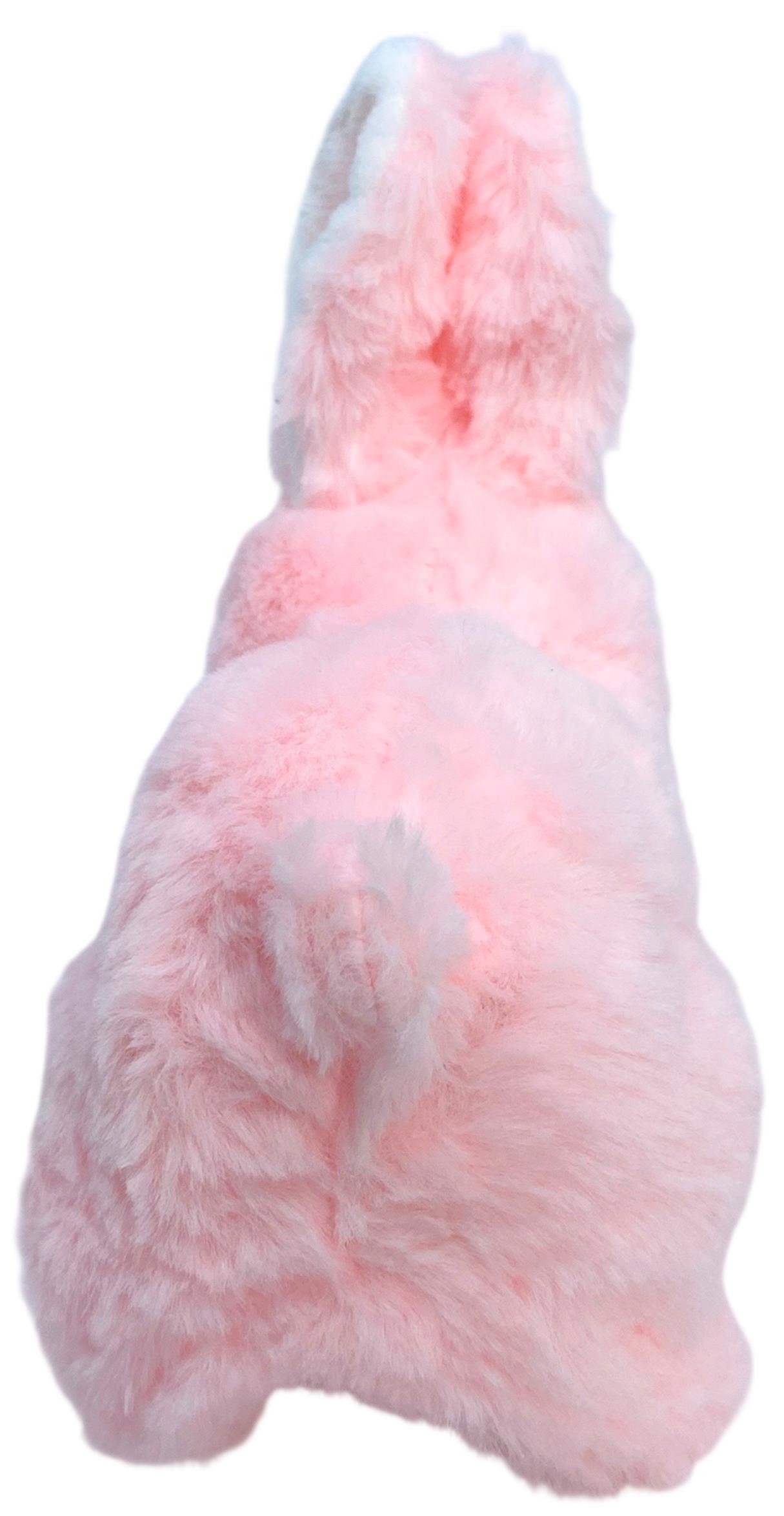 Игрушка интерактивный зайчик двигается прыгающий со звуковыми эффектами Розовый - фото 2 Игрушка интерактивный зайчик двигается прыгающий со звуковыми эффектами Розовый - фото 2