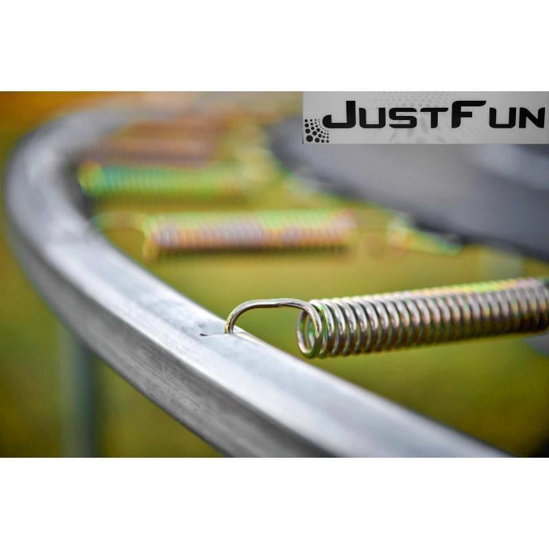 Батут Just Fun с сеткой 312 см Multicolor + лестница - фото 10 Батут Just Fun с сеткой 312 см Multicolor + лестница - фото 10