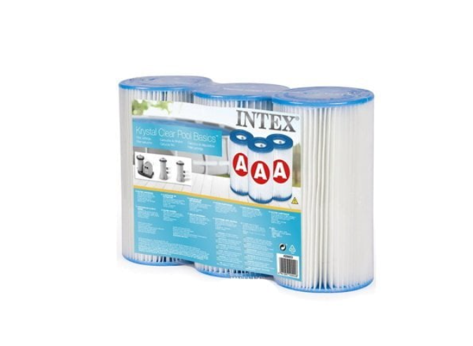 Картридж змінний для фільтру насоса тип А 20х10,7 см 3 шт. Білий (132-9-29000-3)