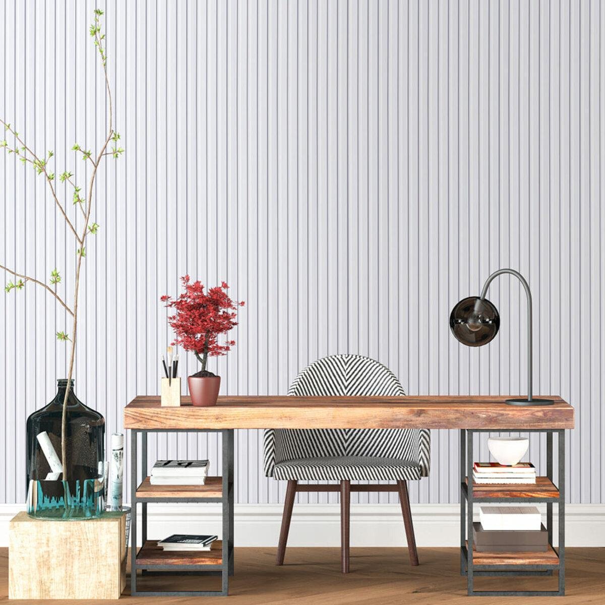 Рельс декоративный WPC стеновой 3000х150х9 мм Белый (SW-00001866) - фото 7 Рельс декоративный WPC стеновой 3000х150х9 мм Белый (SW-00001866) - фото 7