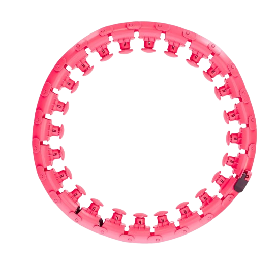 Обруч массажный 4FIZJO с отягощением Pink (P-5907739316820) Обруч массажный 4FIZJO с отягощением Pink (P-5907739316820)