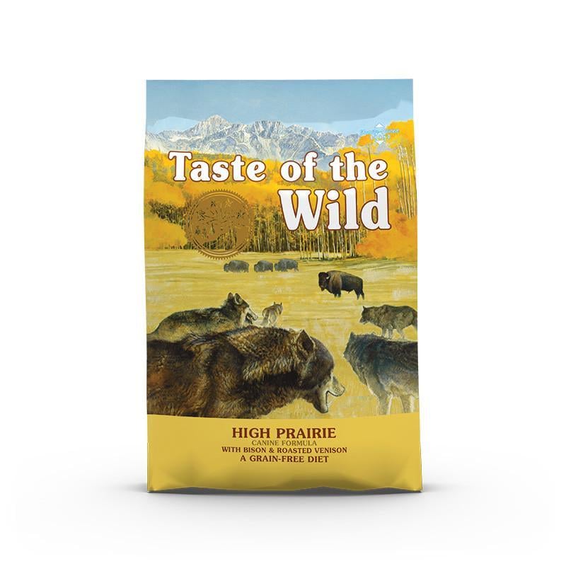 Корм сухой Taste of the Wild High Prairie Canine Formula с бизоном и запеченной олениной для взрослых собак всех пород 12,2 кг (0074198614264) - фото 2