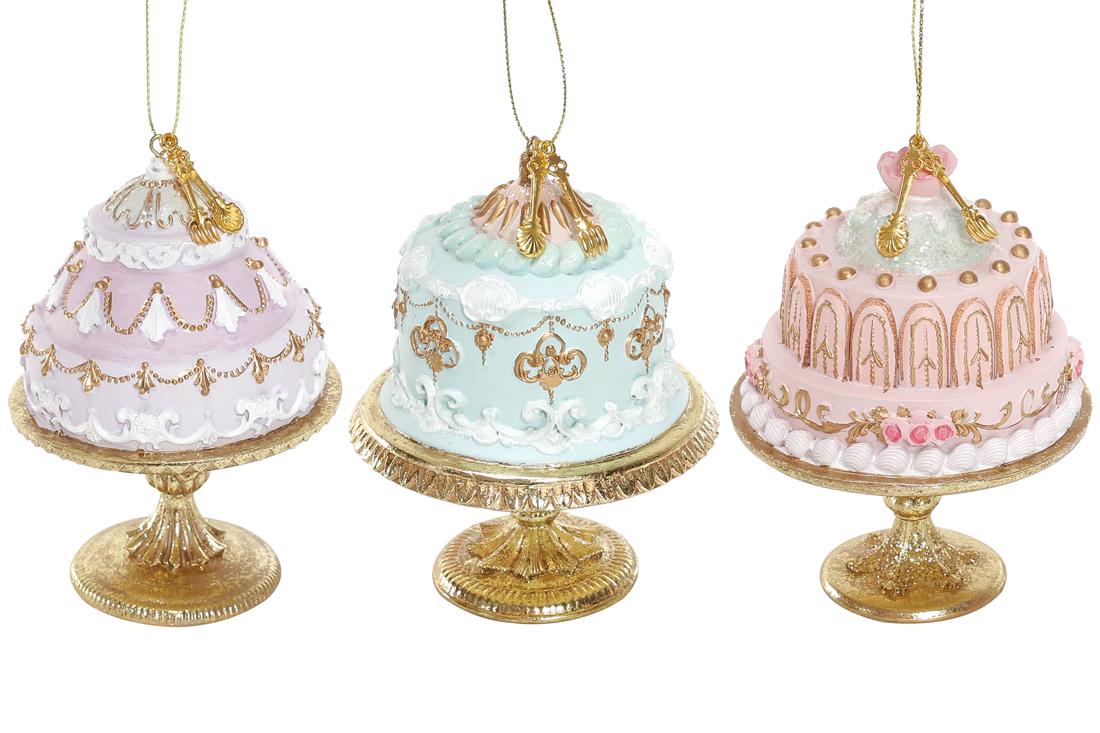 Новогодняя подвеска BonaDi 3 шт. (838-394)